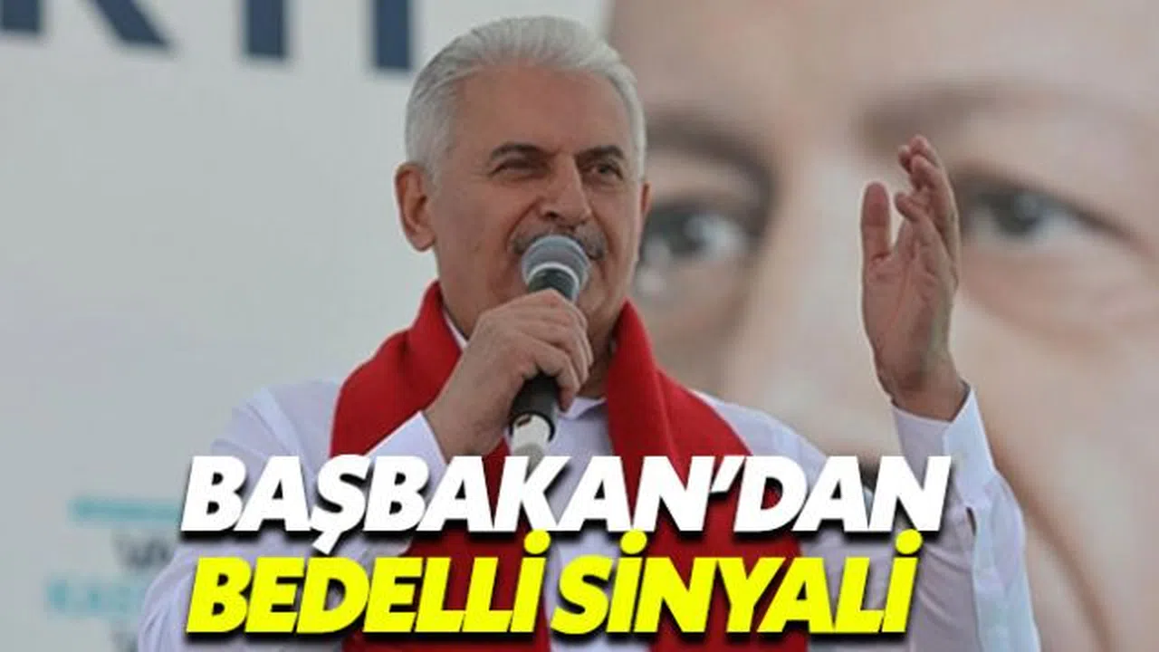 Başbakan Yıldırım'dan bedelli askerlik sinyali
