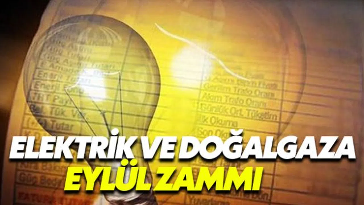 Elektrik ve doğalgaz faturalarına sonbahar ayarı