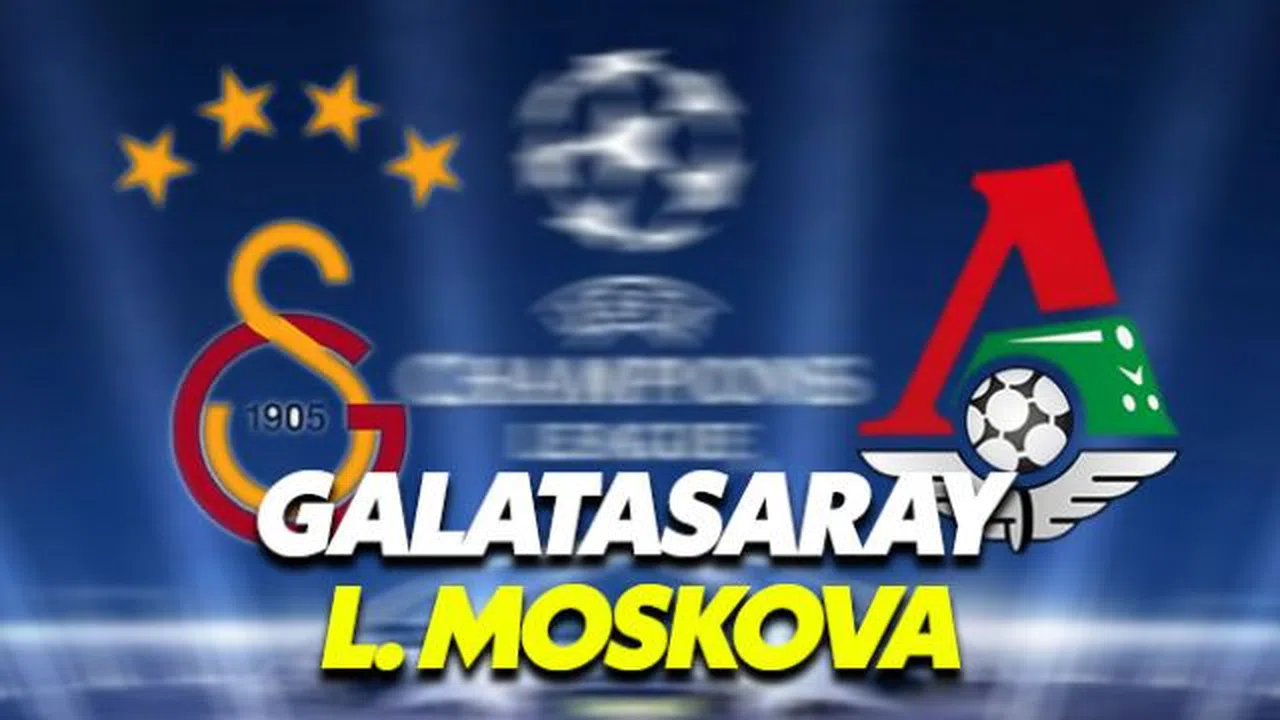 Galatasaray-Lokomotiv Moskova Şampiyonlar Ligi maçı canlı veren kanallar