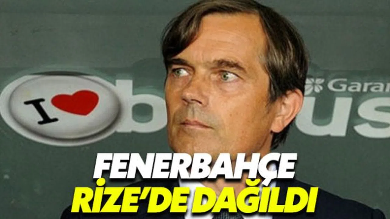Fenerbahçe taraftarı Rize'de takımı yuhaladı