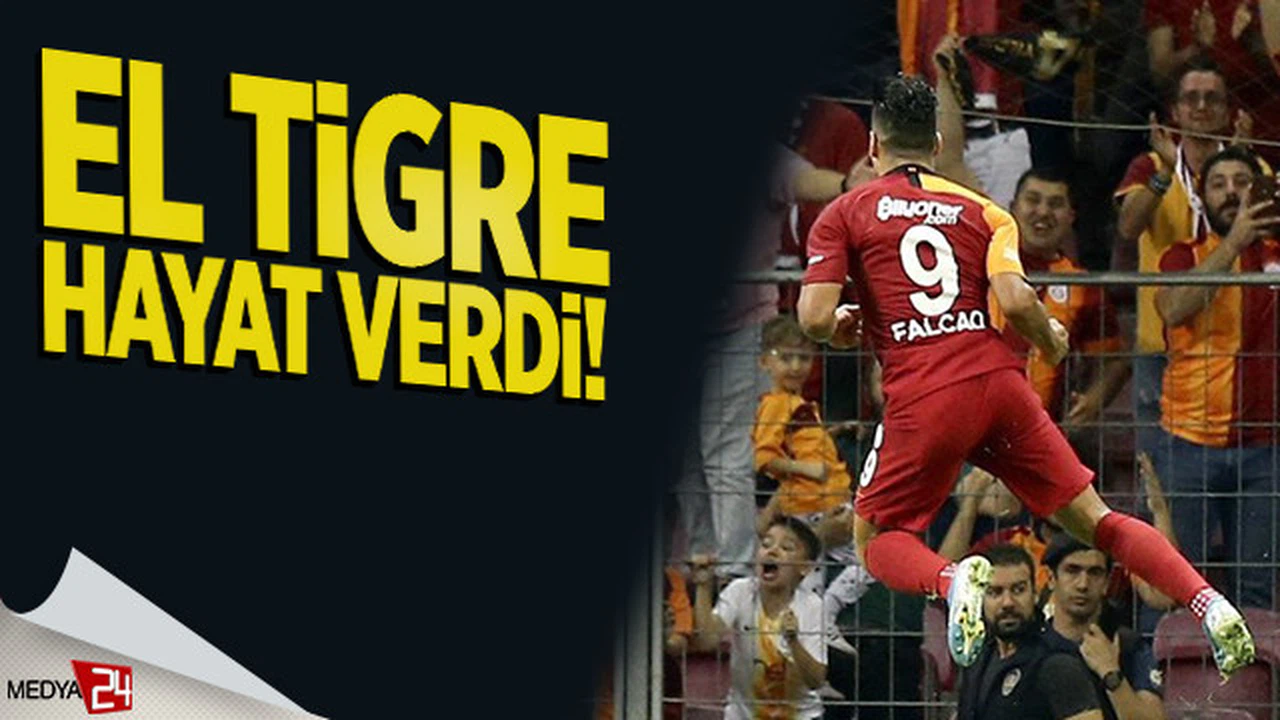 Falcao Galatasaray'a hayat verdi: 1-0