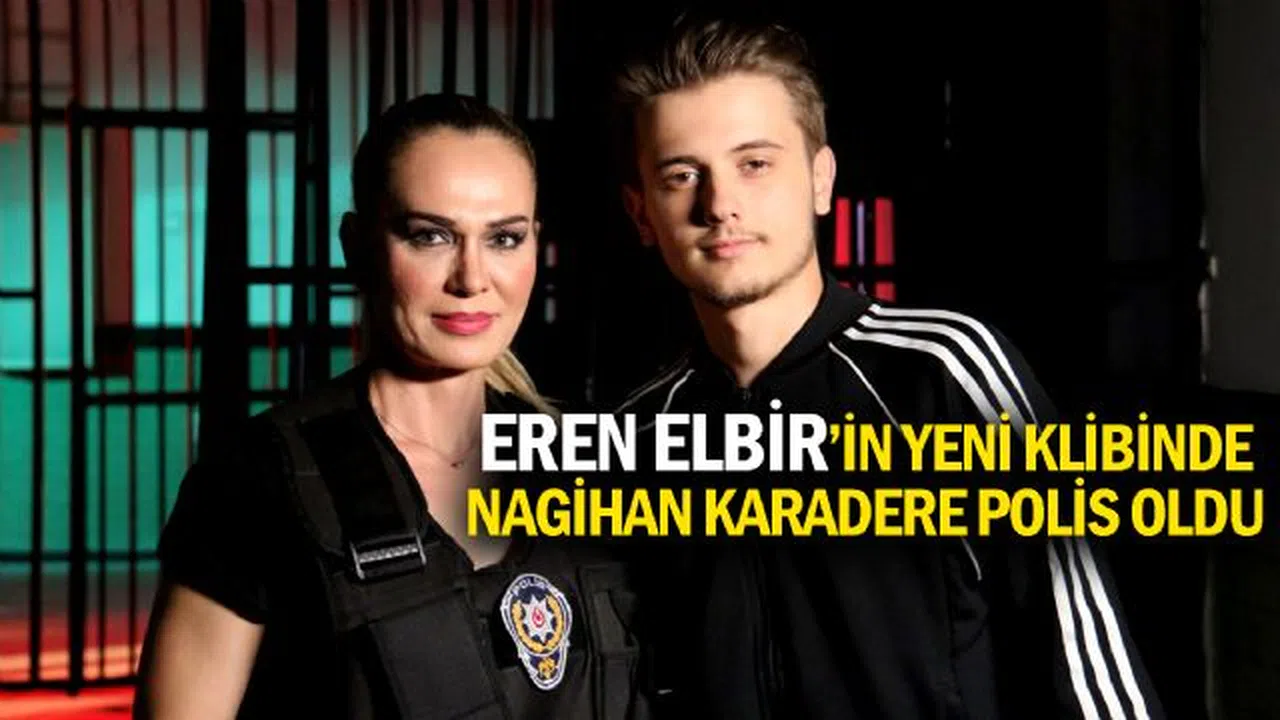 Eren Elbir Klibinde Milli Atlet Nagihan Karadere'yi Polis Yaptı