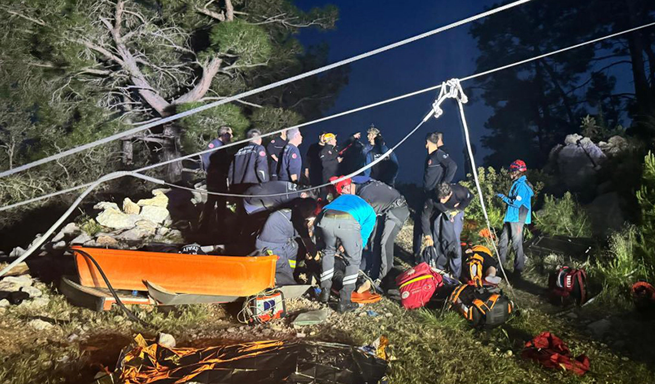 Antalya'da Tünektepe Teleferik Kazası
