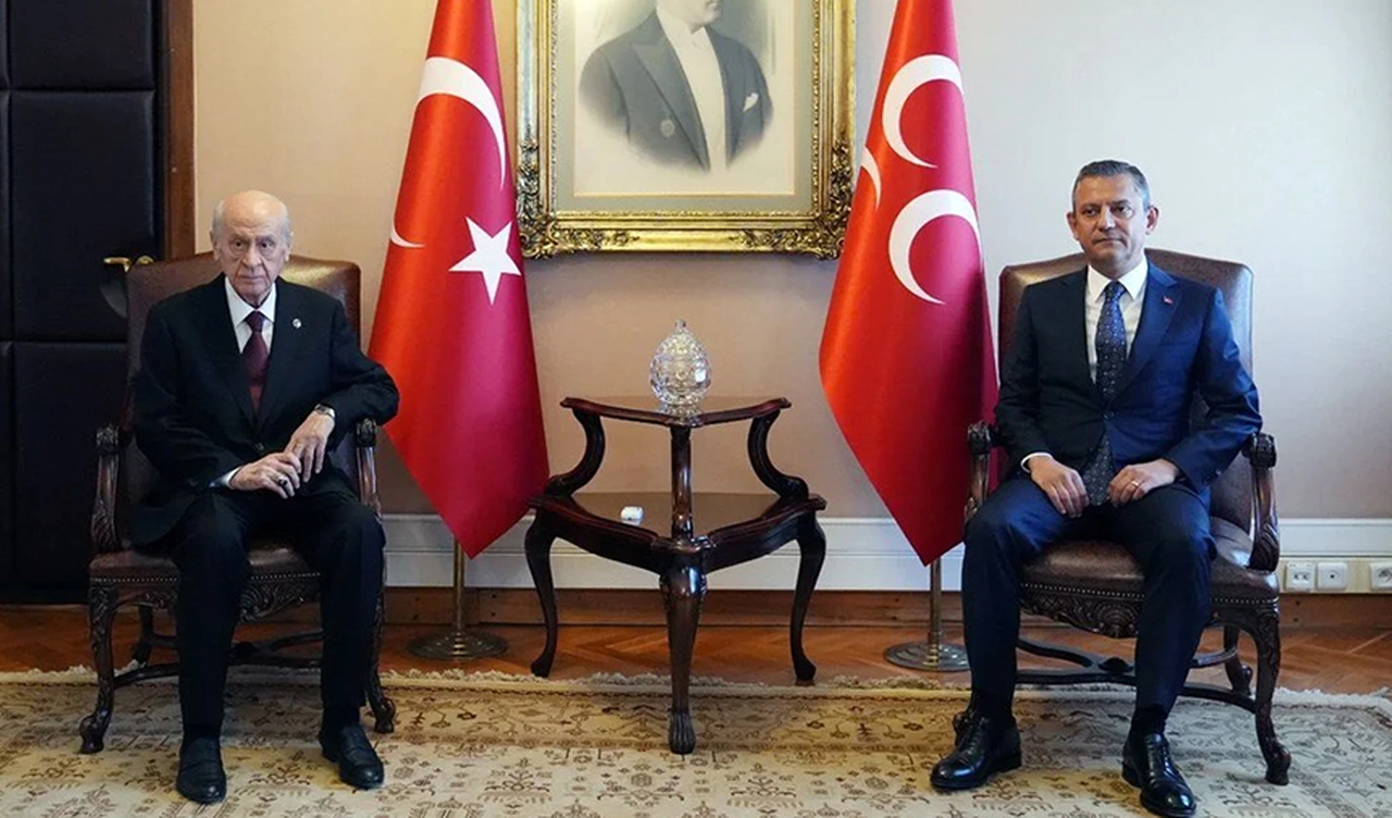 Özgür Özel, Devlet Bahçeli ile Görüştü