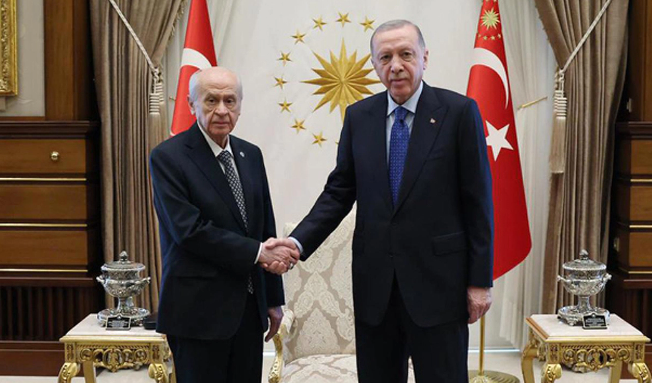 Erdoğan ve Bahçeli'nin Kritik Görüşmesi