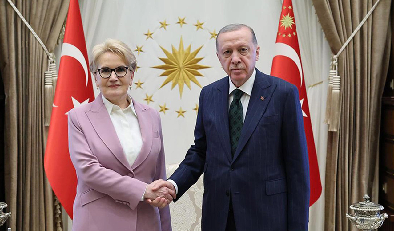 Beştepe'de Kritik Görüşme, Erdoğan ve Akşener Bir Araya Geldi