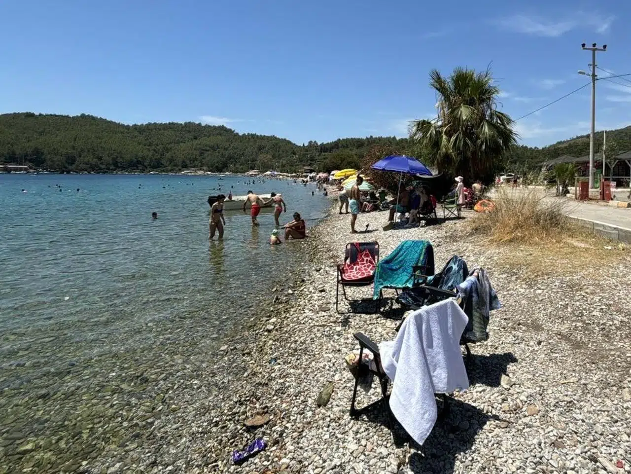Muğla sahilleri bayramda doldu taştı!