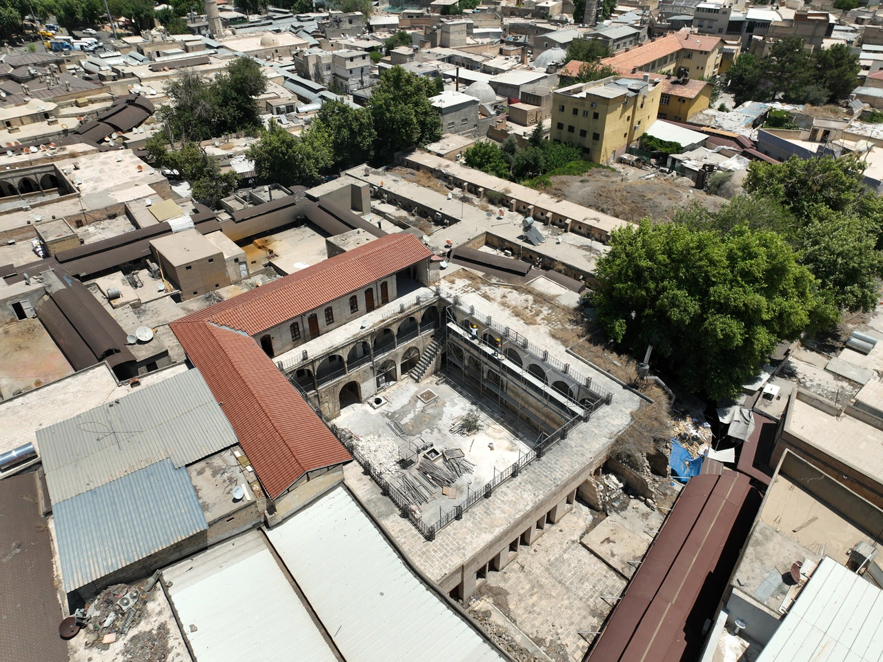 Şanlıurfa’nın tarihi hanı turizme kazandırılıyor