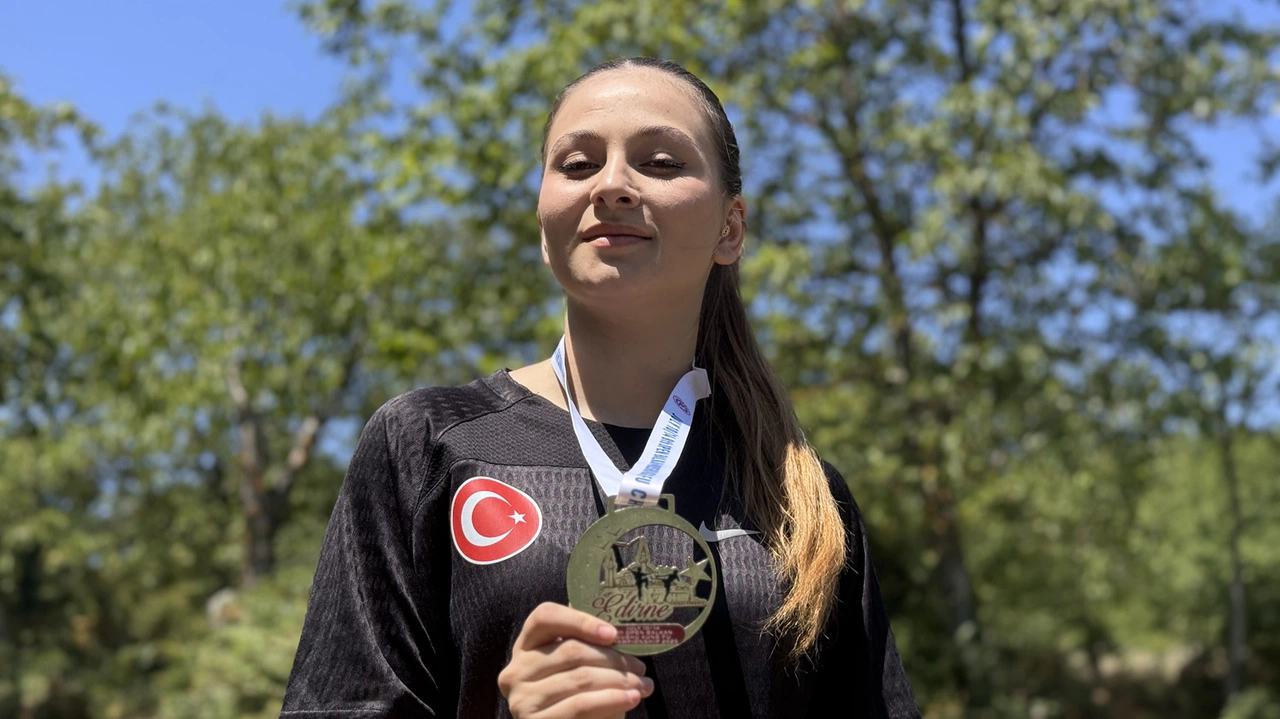 Milli sporcu Berrin Tazıcı'nın hedefi dünya şampiyonluğu