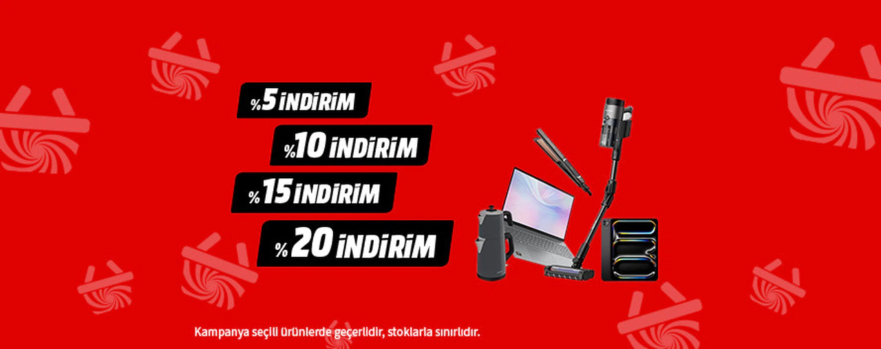 MediaMarkt’ta indirimli ürünler satışta!