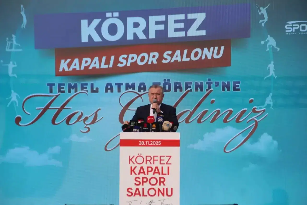 Gençlik ve Spor Bakanı Osman Aşkın Bak Kocaeli'nde Yeni Spor Tesisi Temelini Attı