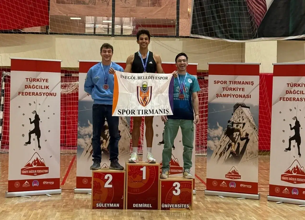 İnegöl Belediyesporlu Sporcu Emre Doğan Türkiye Şampiyonu Oldu