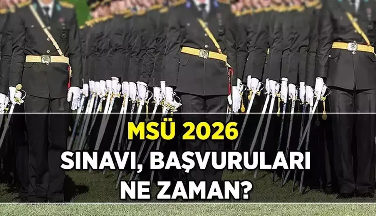 YENİ ÖSYM TAKVİMİ 2026 ❗ MSÜ Başvurusu ne zaman yapılacak? 2026 MSÜ sınav tarihi hangi gün uygulanacak?
