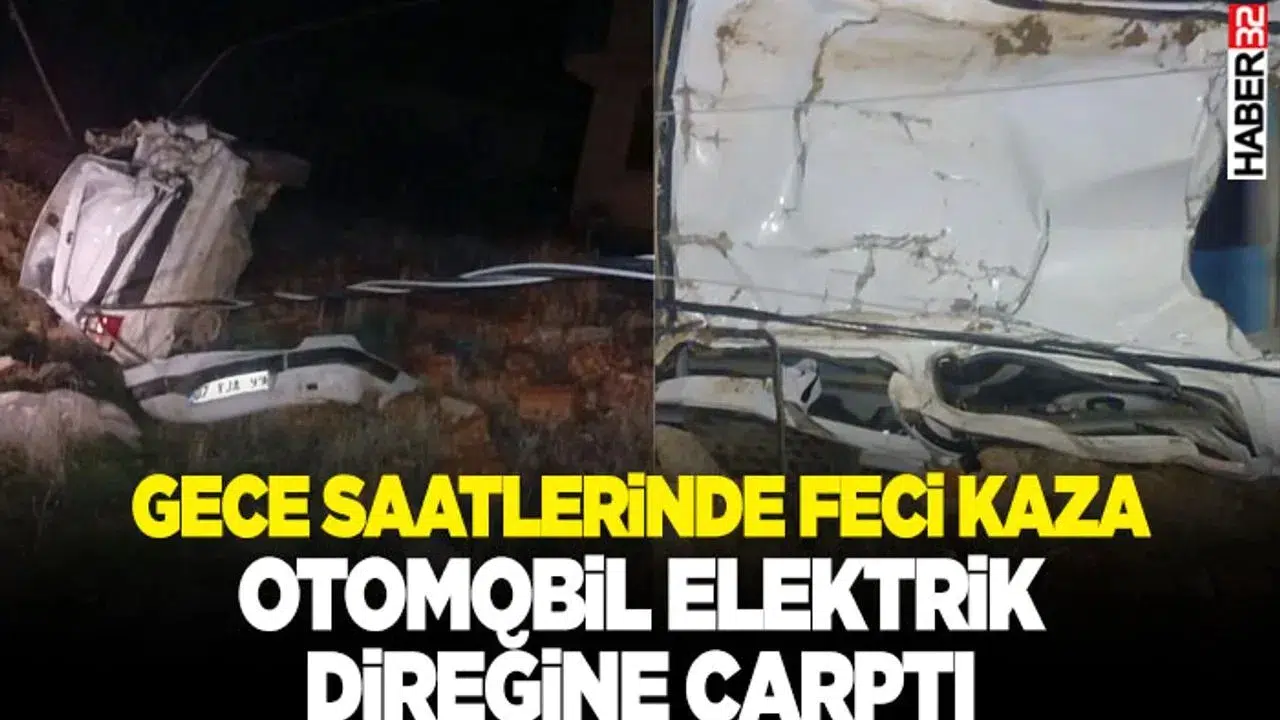 Gece Saatlerinde Feci Kaza