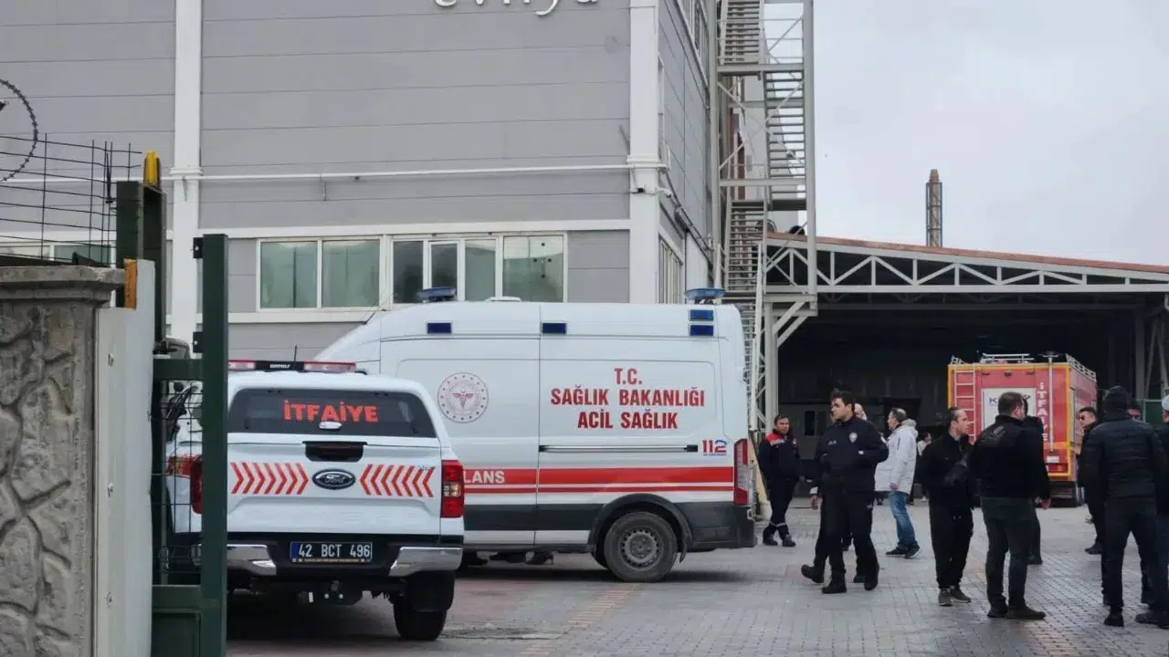 Konya'da Şekerleme Fabrikasında Patlama: 1 İşçi Yaralandı