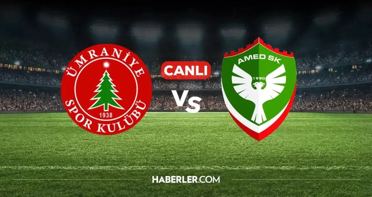 Ümraniyespor - Amedspor Maçı Canlı Yayın Bilgileri