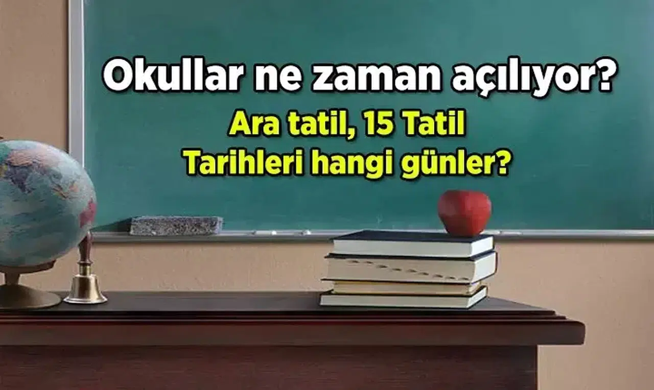 2025-2026 Eğitim Öğretim Yılı İçin Geri Sayım Başladı: Okullar Ne Zaman Açılıyor?