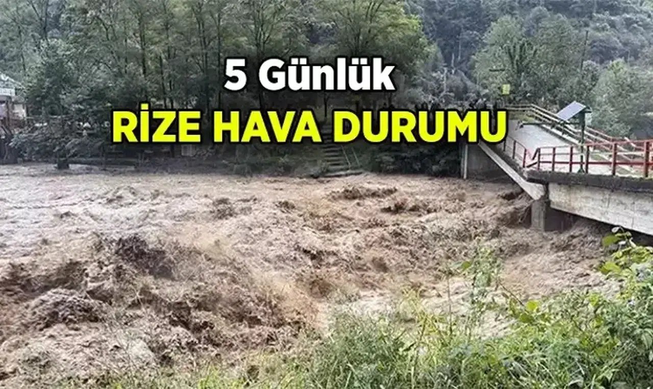 Rize Hava Durumu: 5 Günlük Tahmin ve Uyarılar
