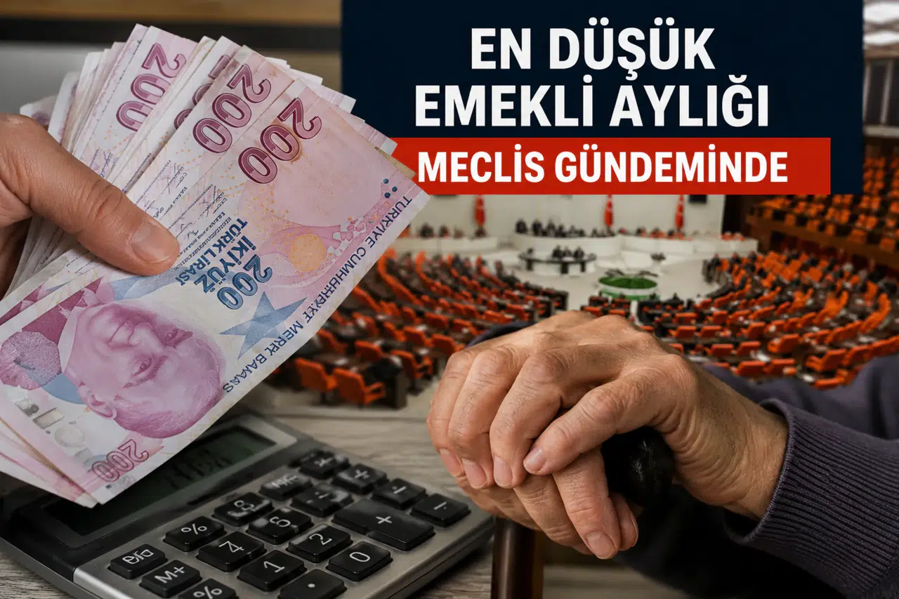 En düşük emekli aylığı Meclis’ten geçti mi? Son durum