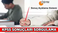 KPSS Sınav Sonuçları: Açıklama Tarihleri ve Sorgulama Bilgileri