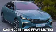 TOGG Fiyat Listesi Kasım 2025: T10X ve T10F Modellerinin Satış Fiyatları