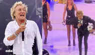 Rod Stewart, Atina Konserinde Seyirciyi Uyardı