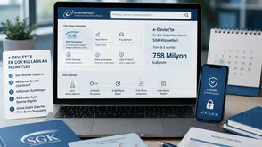 e-Devlet’te en çok kullanılan hizmet belli oldu: SGK zirvede