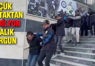 Küçük Ortaktan 5 Milyon Liralık Vurgun: İş İnsanı ve Ekip Arkadaşları Yakalandı