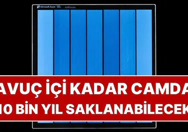 Veriler Avuç İçi Kadar Cam Parçasında 10 Bin Yıl Nasıl Saklanabilir?
