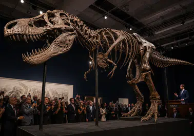 T-Rex İskeleti ABD'de 50,1 Milyon Dolara Satışa Çıktı!