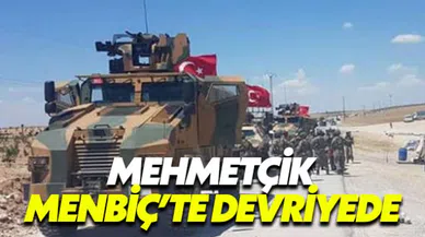 TSK, Menbiç'in dış mahallelerinde devriyeye başladı
