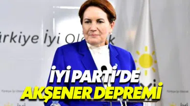 Kurultay çağrısı yapan Meral Akşener istifa etti