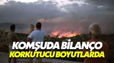 Atina'daki yangın ölü sayısı her geçen gün artıyor