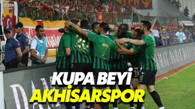 Akhisarspor penaltı atışları sonunda Süper Kupa'ya uzandı