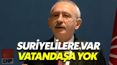 Kılıçdaroğlu'ndan 'çift dikiş' tepkisi: Suriyelilere gelince var emeklilere yok