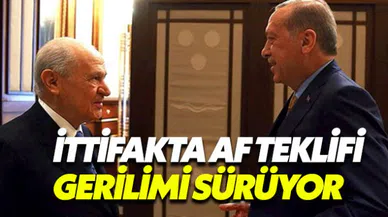 Cumhur İttifakı'nda af çatlağı büyüyor