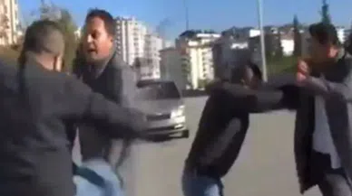Beyaz TV muhabiri sürücüden tekme tokat dayak yedi