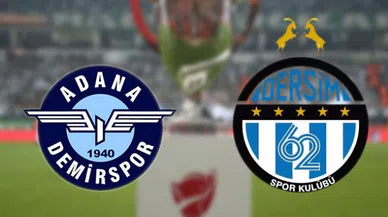 Ziraat Türkiye Kupası Adana Demirspor-Dersim 62 Spor maçı saat kaçta hangi kanalda canlı izle