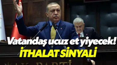 Erdoğan: Gerekirse et ithalatına gideriz