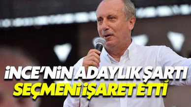 Muharrem İnce İstanbul adaylığını seçmenden istedi