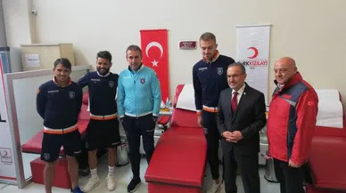 Başakşehir'den anlamlı destek