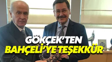 Melih Gökçek'ten Ankara'da aday göstermeyen Bahçeli'ye teşekkür