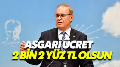 CHP asgari ücret teklifini Meclis'e sundu
