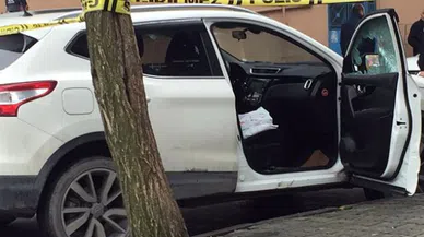 Lüks araca silahlı saldırı