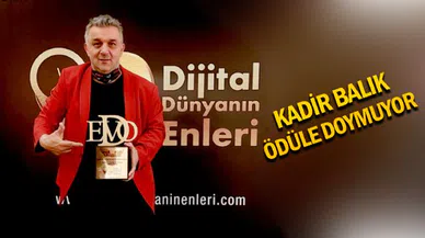 Kadir Balık Radyo Duble Yılın En İyi Radyo Show Programı Seçildi