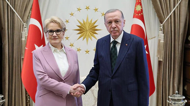 Beştepe'de Kritik Görüşme, Erdoğan ve Akşener Bir Araya Geldi