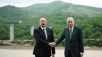Erdoğan ve Aliyev Laçın Havalimanı’nı hizmete açtı