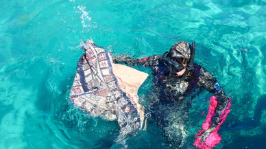 Bodrum Belediyesi denizden atık topladı