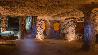 Derinkuyu’da yer altına doğru sessiz bir yolculuk