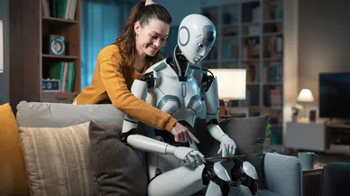 Göz Temasıyla İletişim Kuran Robotlar